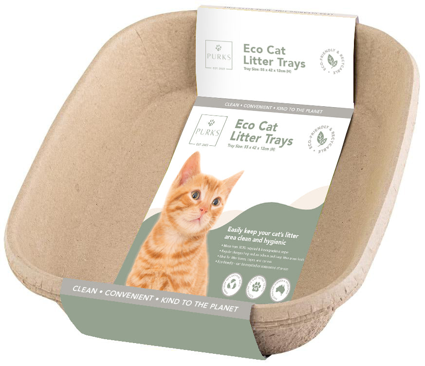 Eco Cat Litter Trays (5/Pack)