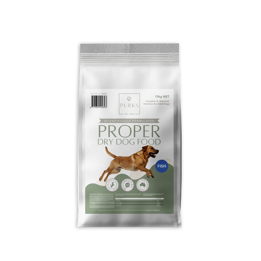 Proper Dry Dog Food, Adult, Fish - 15kg